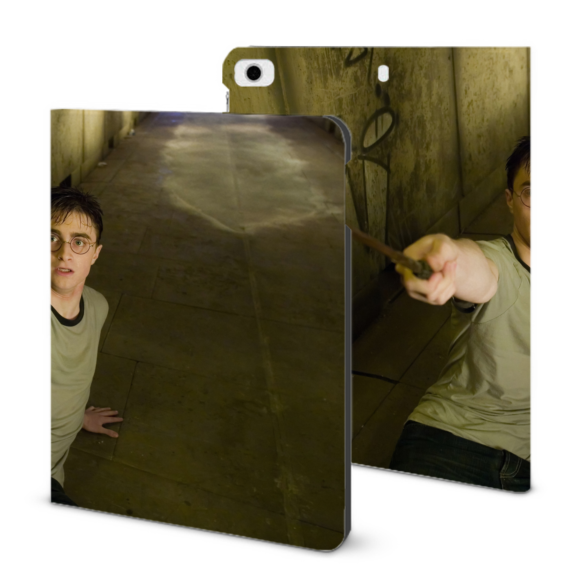 （画像用） Harry Potter ハリー・ポッターシリーズ IPad ケース ブック型 PUレザー TPU 耐衝撃 軽量 薄型 ペン収納なし 全面保護 IPad 各モデル対応